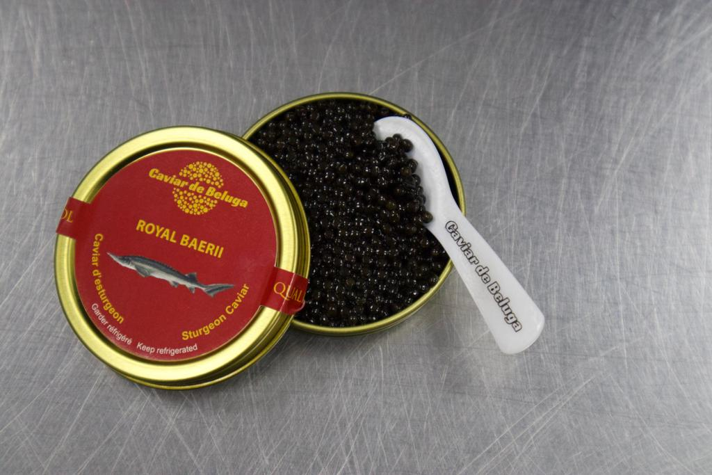 Royal Baerii i originalförpackning från Caviar de Beluga