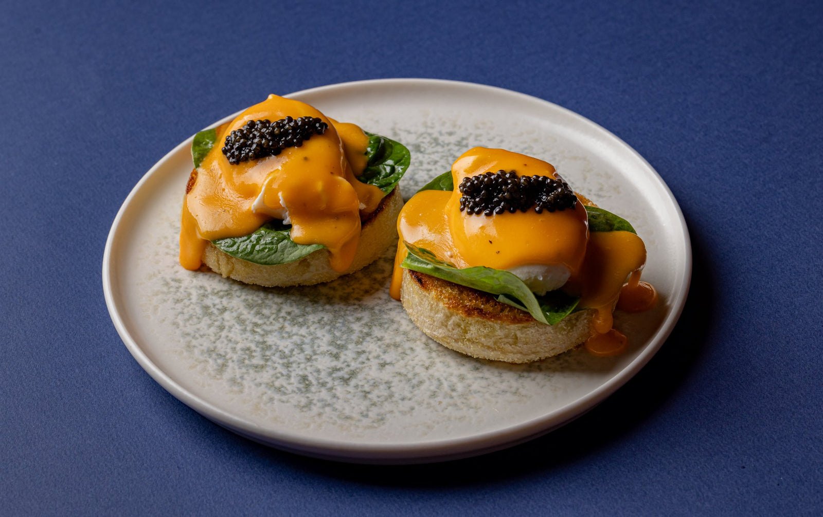 Krämig äggröra med caviar