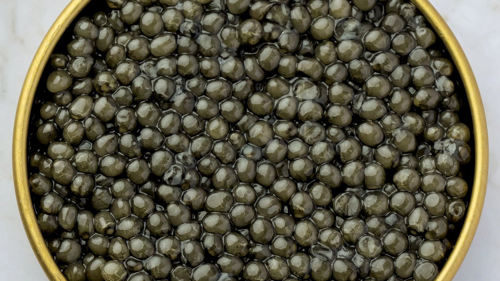 Caviar de Beluga sortiment — Royal Beluga, Oscietra, Imperial och Royal Baerii